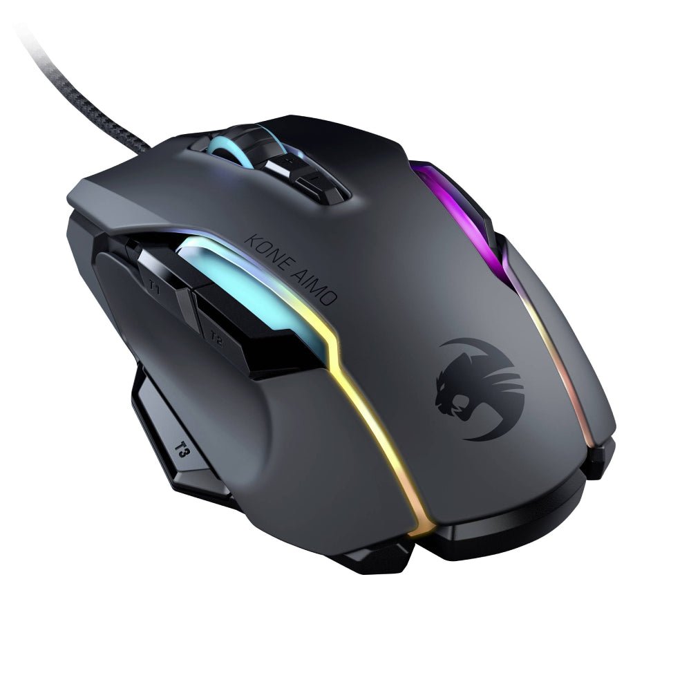 Roccat Kone AIMO Remastered Gaming Mouse - Black - Store 974 | ستور ٩٧٤