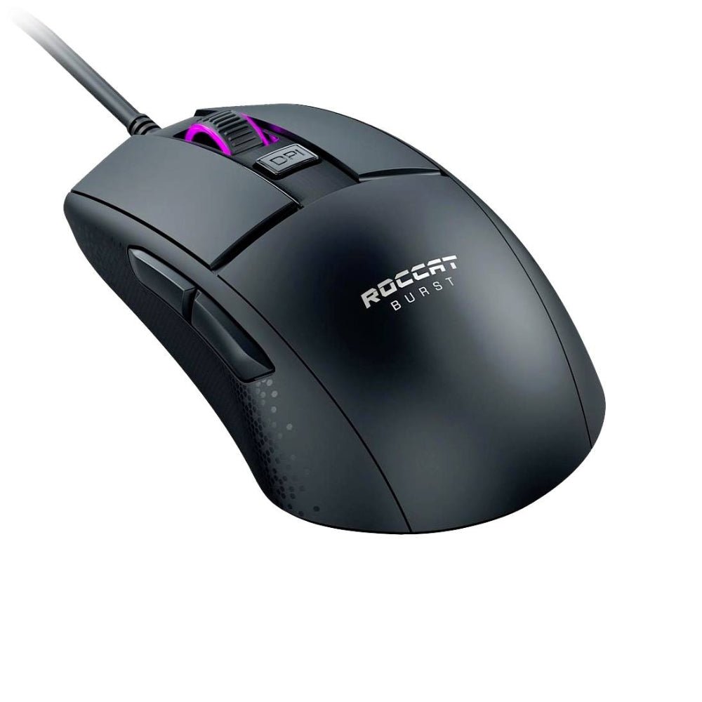 Roccat Burst Core Mouse Lightweight Lightwight Pantical Gaming Mouse - Black - فأrة Roccat Burst Core Mouse Lightweight Lightwight Pantical Gaming Mouse - Black - فأrة