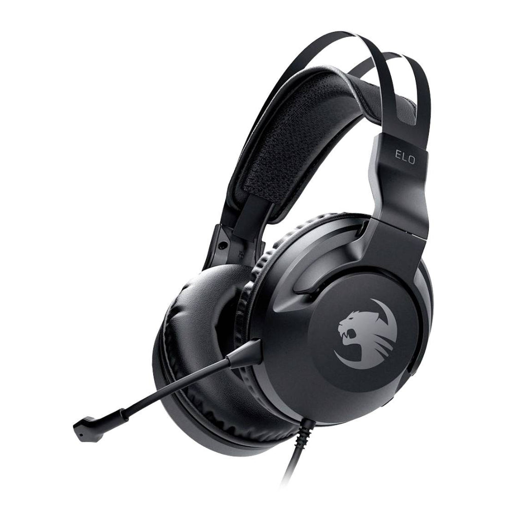 Roccat Elo X Cross-Platform Stereo Wired Gaming Headset - Black - Store 974 | ستور ٩٧٤