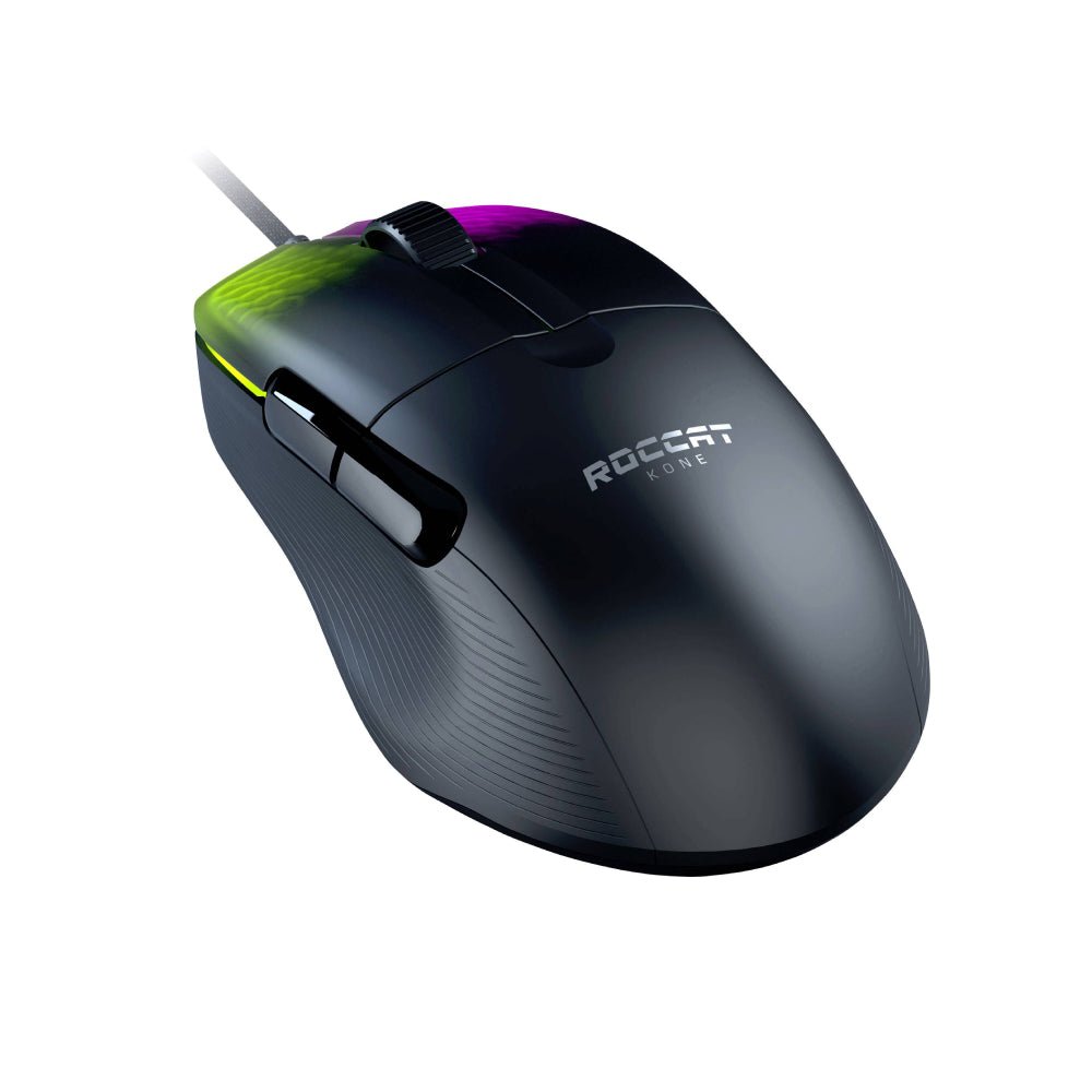 Roccat Kone Pro Lightweight Optical Ergonomic RGB Gaming Mouse - Black - Store 974 | ستور ٩٧٤