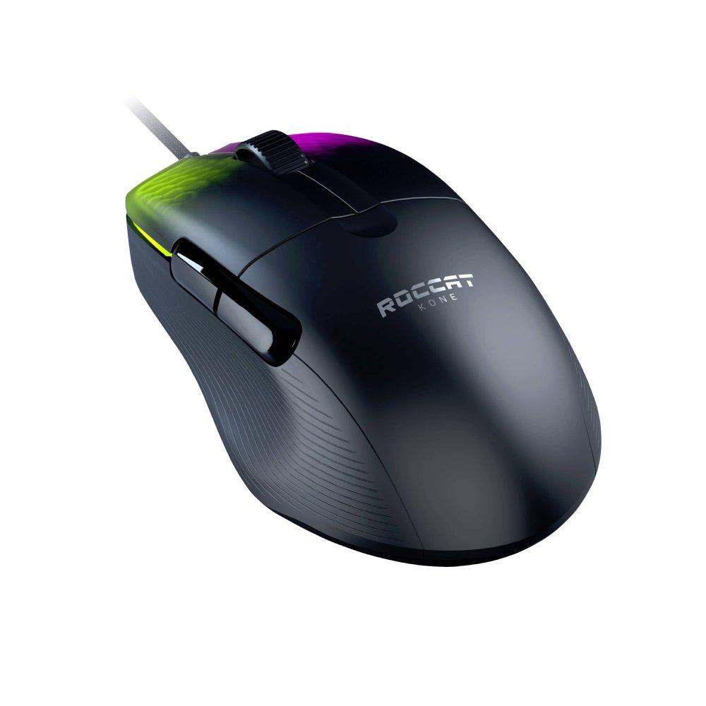 ROCCAT KONE PRO خفيفة الوزن مريحة RGB MOUSE - أسود - فأRة ROCCAT KONE PRO خفيفة الوزن مريحة RGB MOUSE - أسود - فأRة