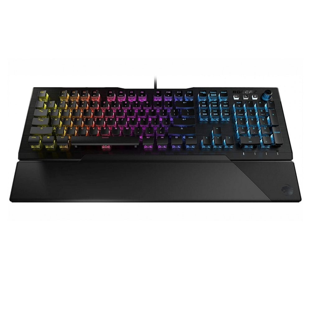 Roccat Vulcan 121 Aimo Linear Red Switch Gaming Keyboard - Black - لوحة مفاتيح Roccat Vulcan 121 Aimo Linear Red Switch Gaming Keyboard - Black - لوحة مفاتيح