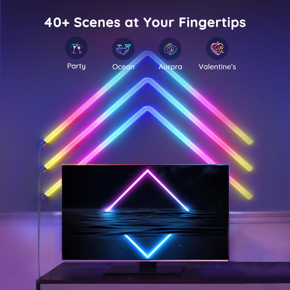 Govee Wall Light Glide 6+1 إصدار - إضaءة Govee Wall Light Glide 6+1 إصدار - إضaءة