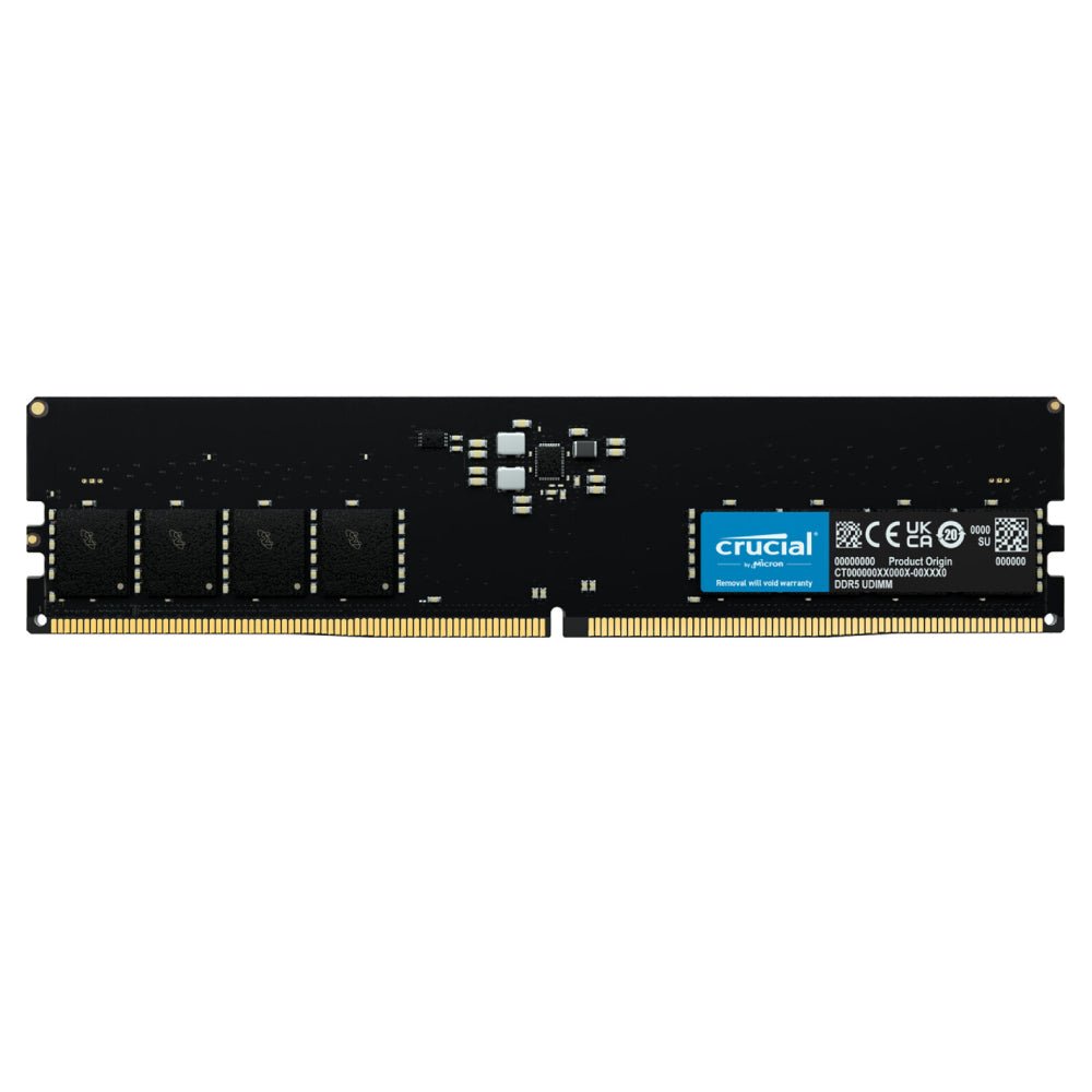 Crucial 16GB DDR5-4800 MHz UDIMM Memory Module - Store 974 | ستور ٩٧٤