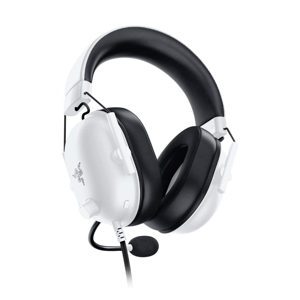 Razer BlackShark V2 X - Multi-Platform Wired Esports Headset - White - Store 974 | ستور ٩٧٤