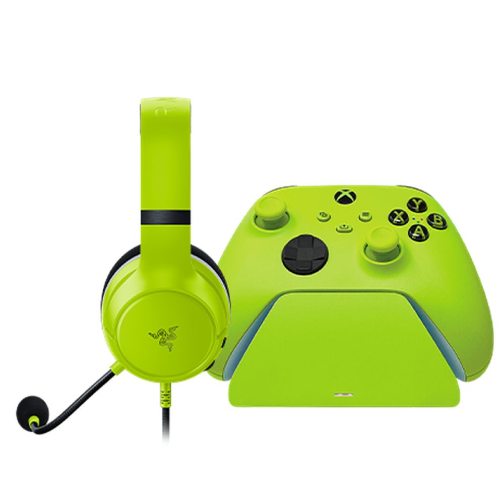 Razer Essential Duo Bundle for Xbox - Electric Volt - Ttجmiabة Razer Essential Duo Bundle for Xbox - Electric Volt - Ttجmiabة