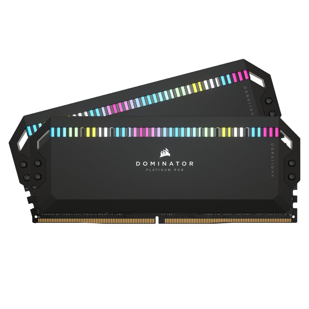 Corsair Dominator Platinum RGB 64GB (2x32GB) DDR5 DRAM 5200MHz C40 - Black - Store 974 | ستور ٩٧٤