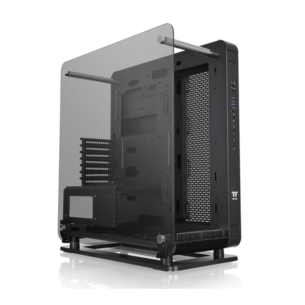Thermaltake Core P6 Tempered Glass Mid Tower Chassis - Black - Store 974 | ستور ٩٧٤