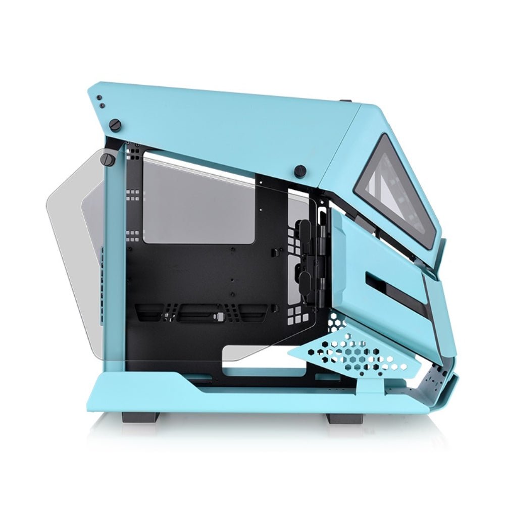 Thermaltake AH T200 Micro Chassis - Turquoise - Store 974 | ستور ٩٧٤