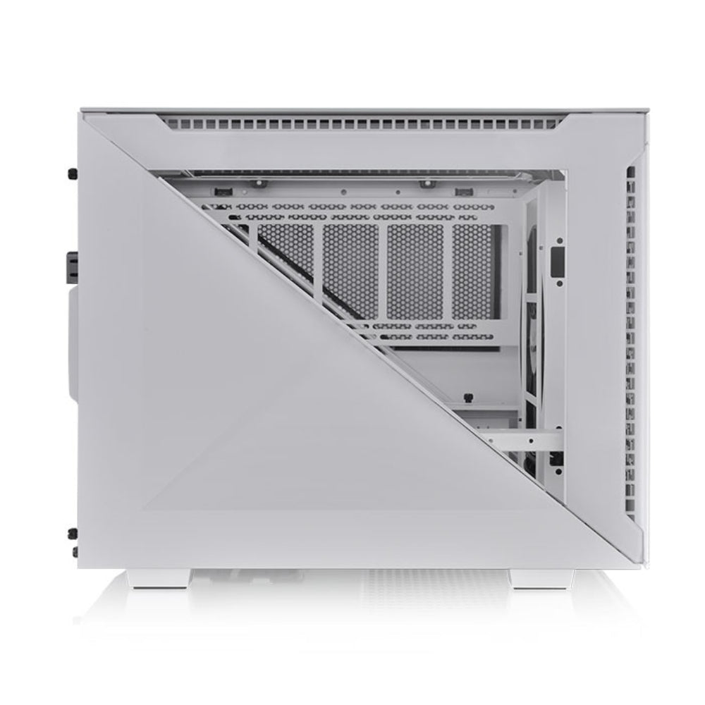 Thermaltake Divider 200 TG Air Snow Micro Chassis - White - Store 974 | ستور ٩٧٤