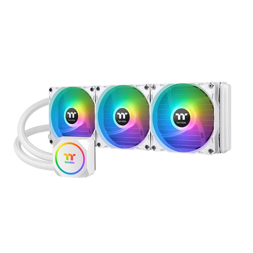 Thermaltake Th360 Argb Sync Snow Edition Aio سائل مبرد - أبيض - meberd Thermaltake Th360 Argb Sync Snow Edition Aio سائل مبرد - أبيض - meberd
