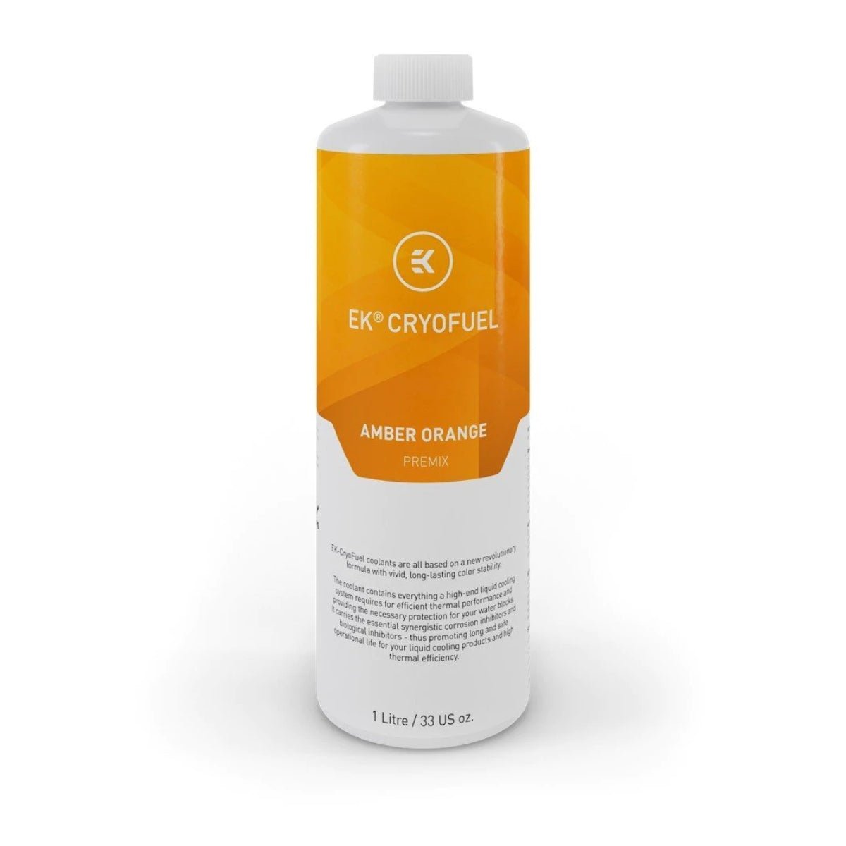 EKWB EK-CryoFuel Amber Orange (Premix 1000mL) - Store 974 | ستور ٩٧٤