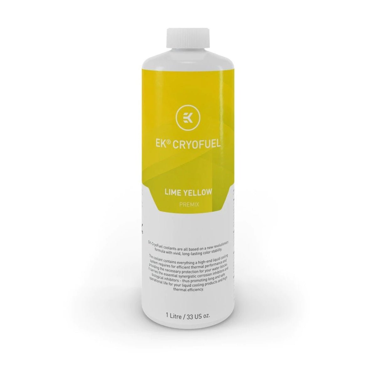EKWB EK-CryoFuel Lime Yellow (Premix 1,000 ml) - Store 974 | ستور ٩٧٤