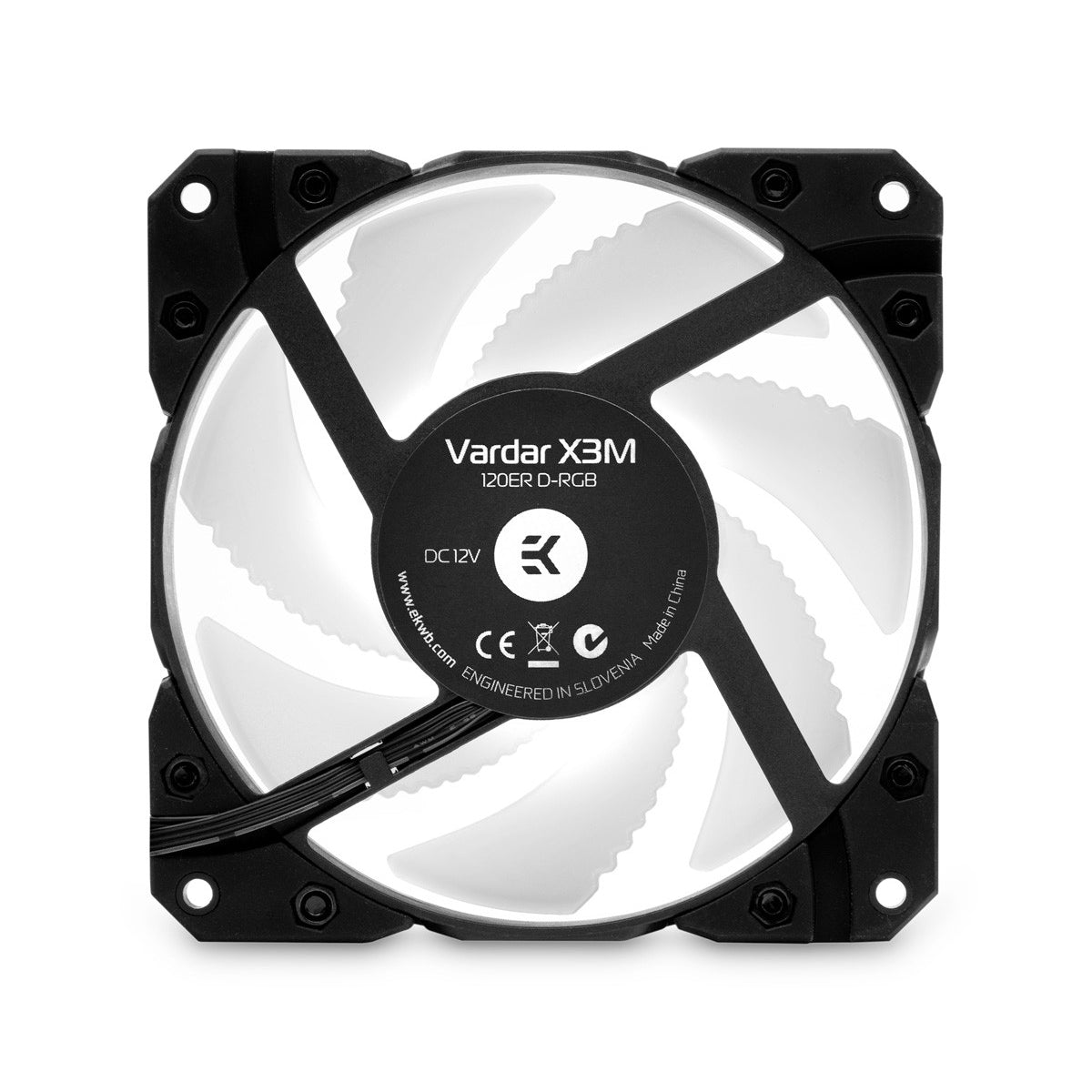 EKWB Vardar X3M 120er D -RGB (500-2200RPM) - أسود - مروو EKWB Vardar X3M 120er D -RGB (500-2200RPM) - أسود - مروو