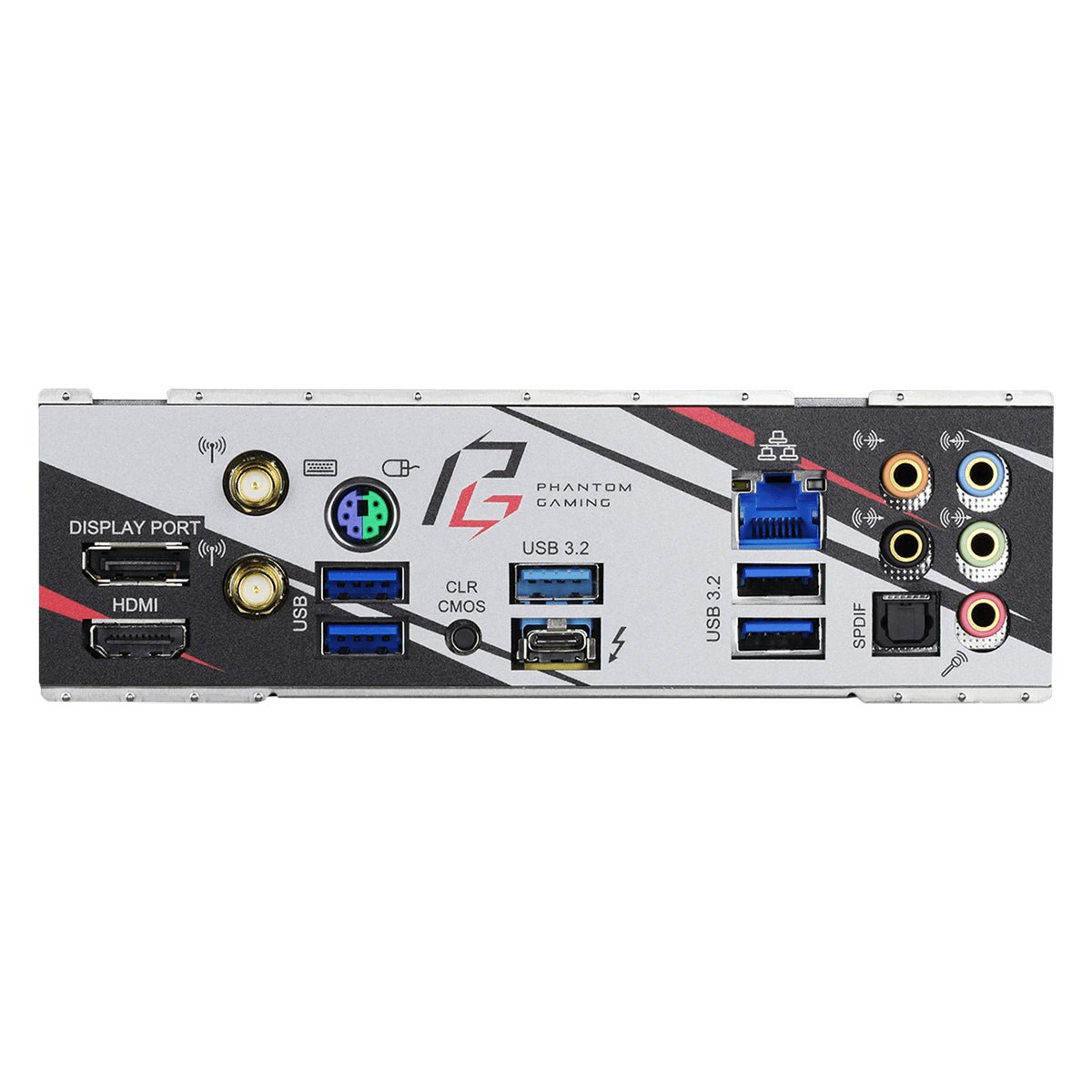 ASRock Z490 Phantom Gaming-ITX/TB3 - DDR4 LGA 1200 Mini-ITX Intel Motherboard - اللوحة الأم ASRock Z490 Phantom Gaming-ITX/TB3 - DDR4 LGA 1200 Mini-ITX Intel Motherboard - اللوحة الأم