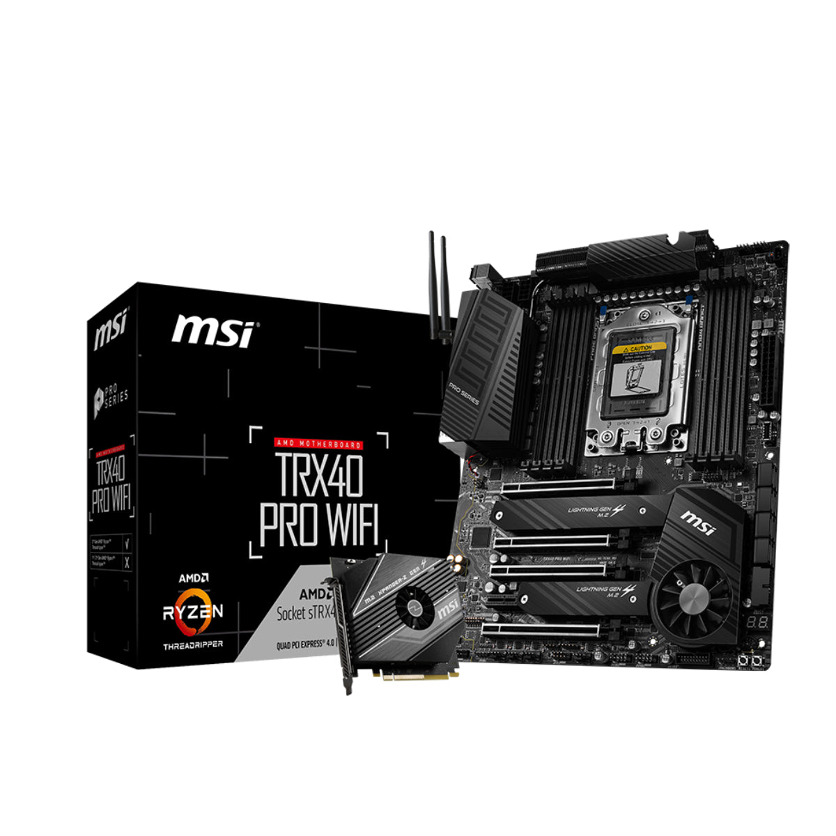 MSI TRX40 Pro WiFi - AMD E-ATX Motherboard - Store 974 | ستور ٩٧٤
