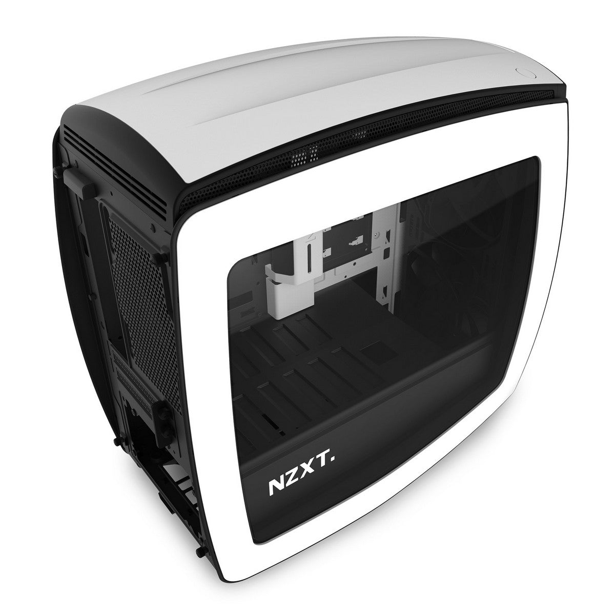 NZXT Manta Mini ITX Mini Tower Case - White/Black - Store 974 | ستور ٩٧٤