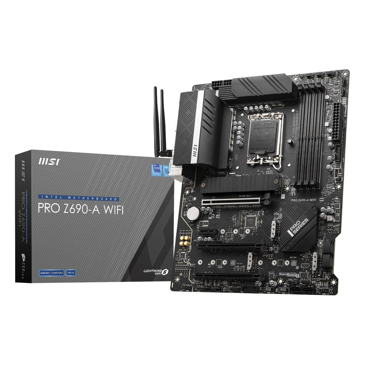 MSI PRO Z690-A WIFI DDR5 LGA 1700 Intel Motherboard - Store 974 | ستور ٩٧٤
