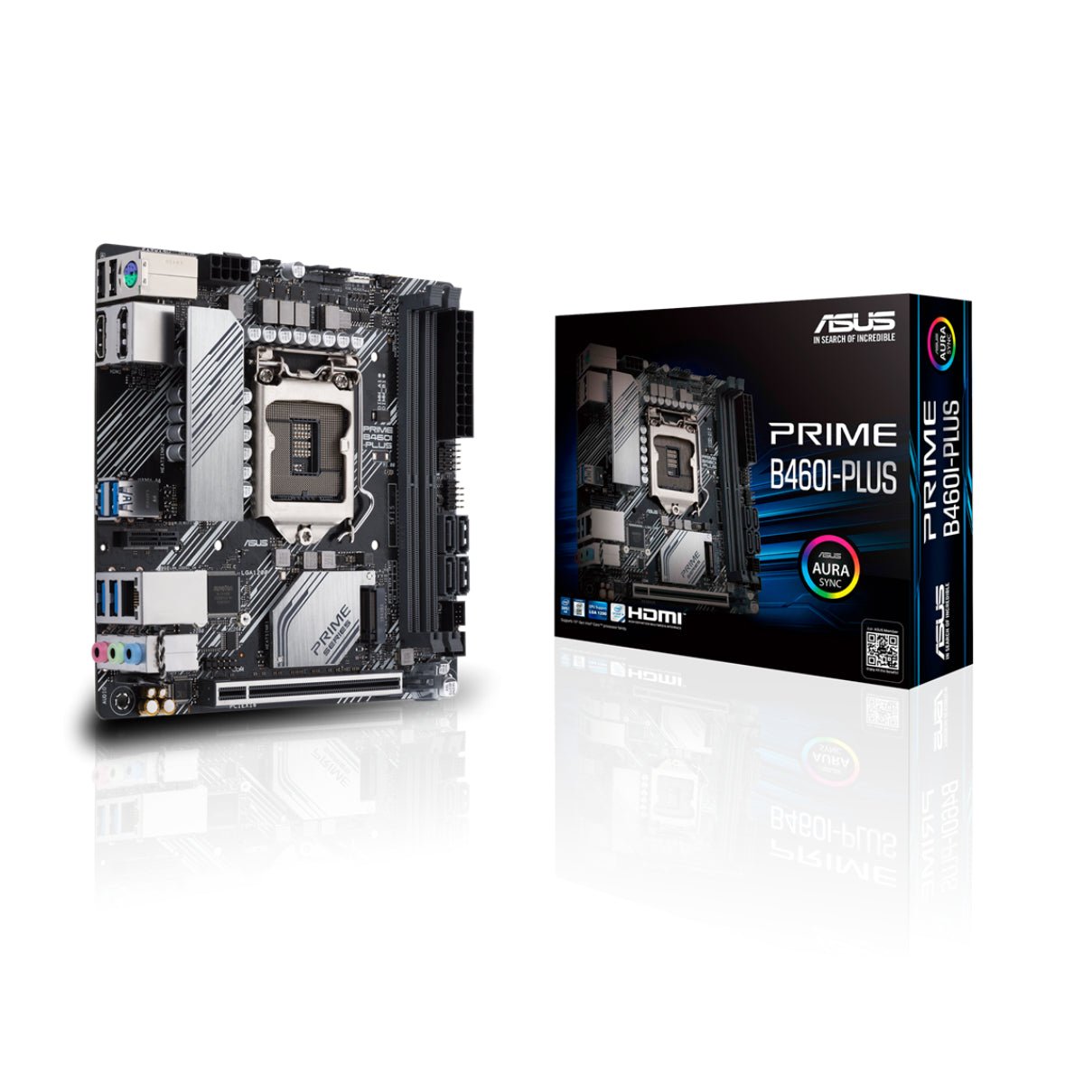 Asus Prime B460I-Plus - DDR4 LGA 1200 Intel Motherboard - اللوحة الأم ...