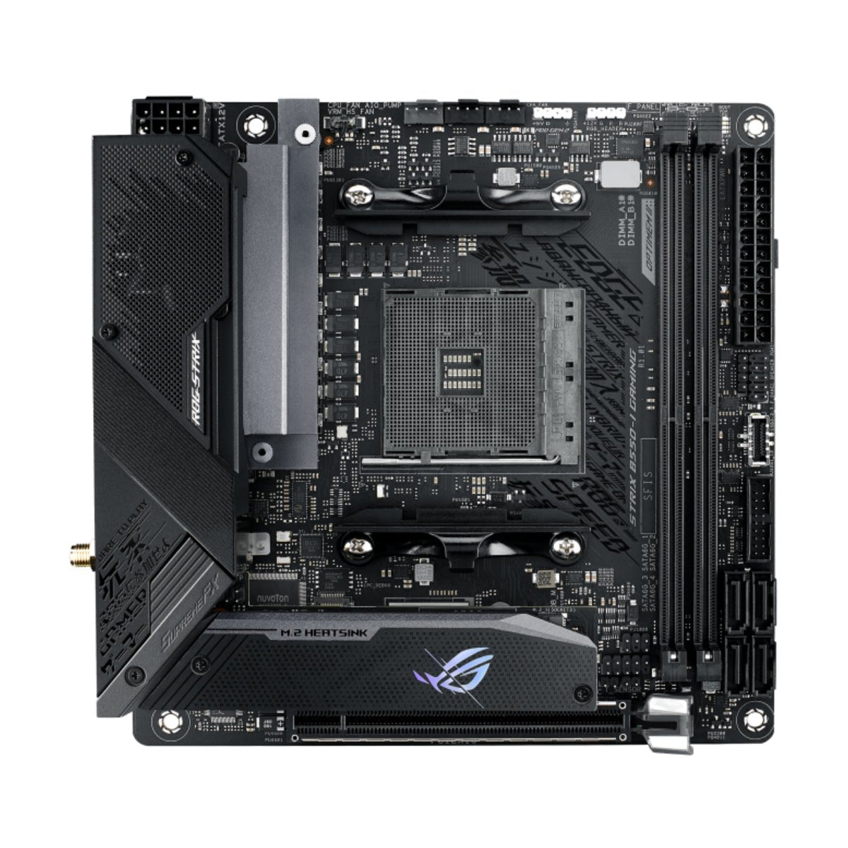 Asus AMD B550i AM4 motherboard ROG STRIX GAMING Mini ITX - Store 974 | ستور ٩٧٤