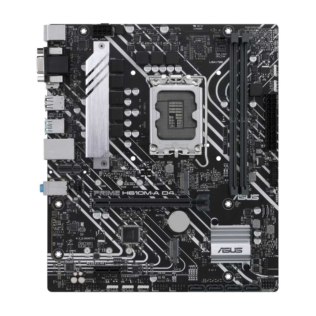 ASUS Prime H610M-A D4  LGA 1700 Micro Intel Motherboard - Store 974 | ستور ٩٧٤