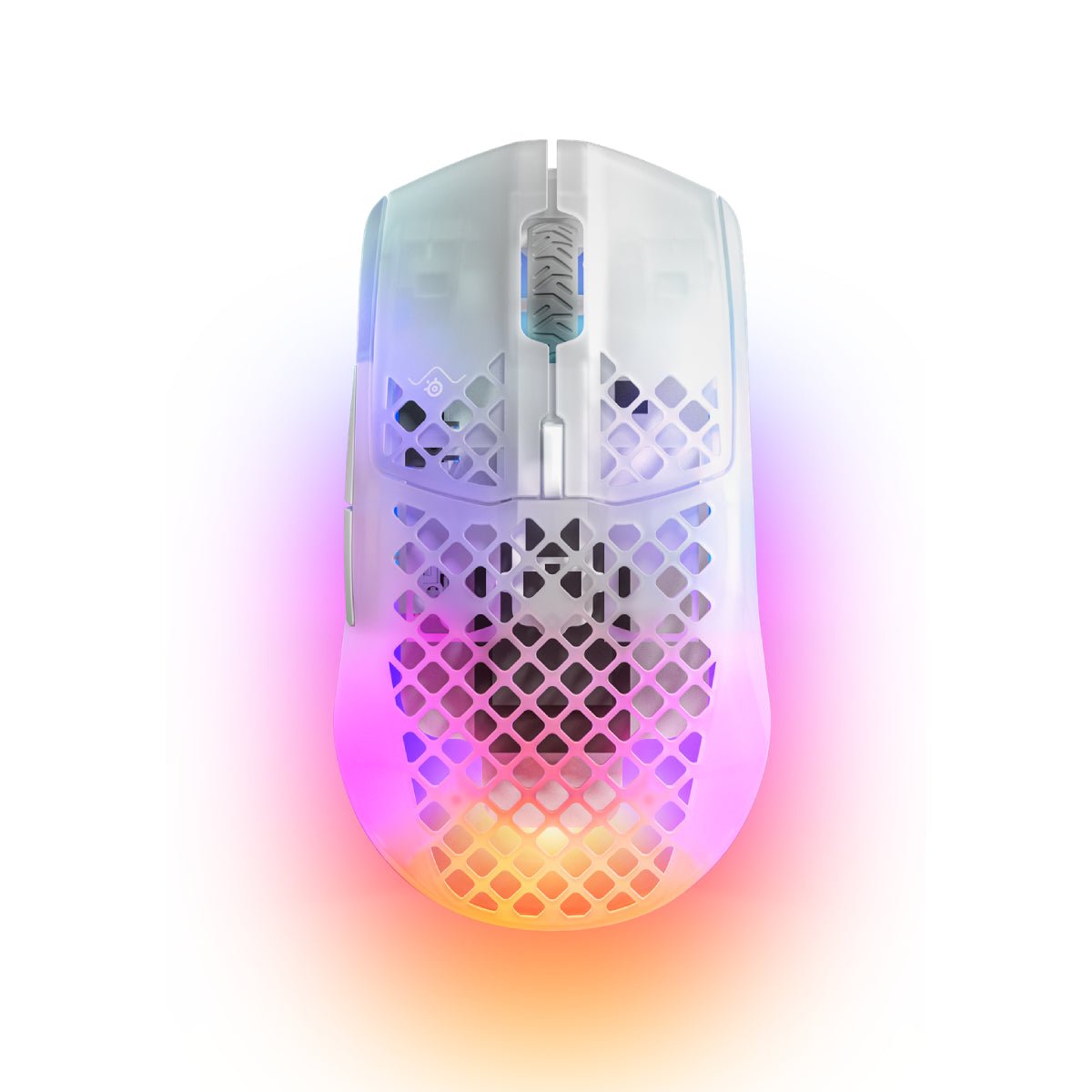SteelSeries Aerox 3 Wireless Gaming Mouse 2022 Edition - Ghost - فأرة - Store 974 | ستور ٩٧٤