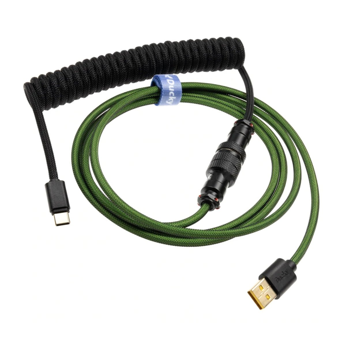 Ducky Premicord Custom Keyboard Cable - Pine Green Edition - Store 974 | ستور ٩٧٤