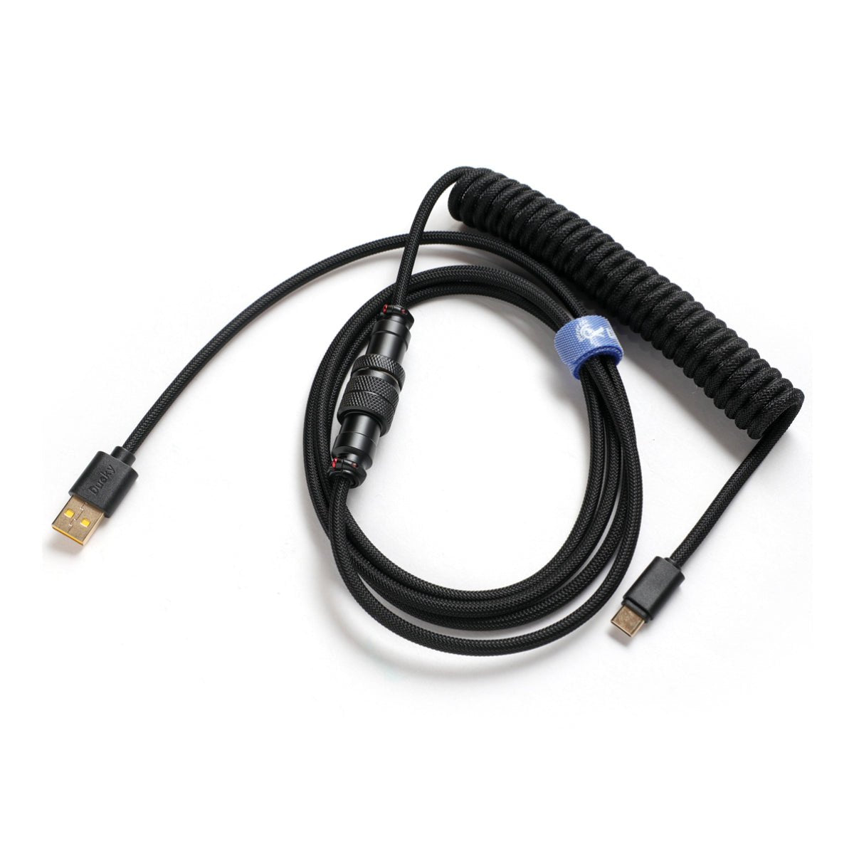 Ducky Premicord Custom Beyboard Cable - Phantom Black Edition - Ducky Premicord Custom Beyboard Cable - Phantom Black Edition -