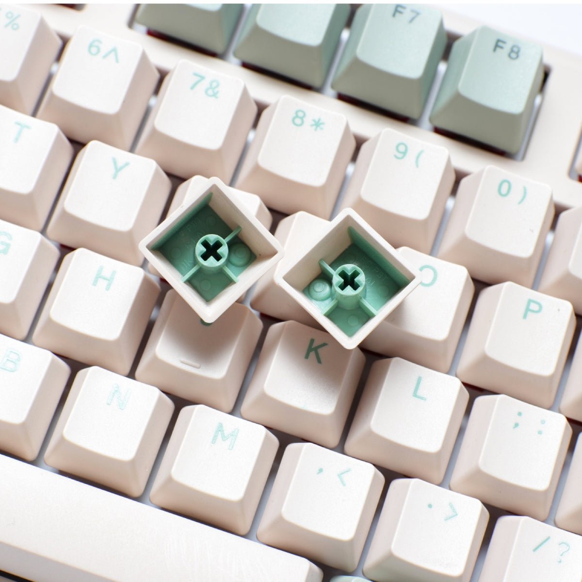 Ducky One 3 Matcha TKL Wired Mechanical Gaming Keyboard - Cherry Brown - لوحة مفاتيح - Store 974 | ستور ٩٧٤