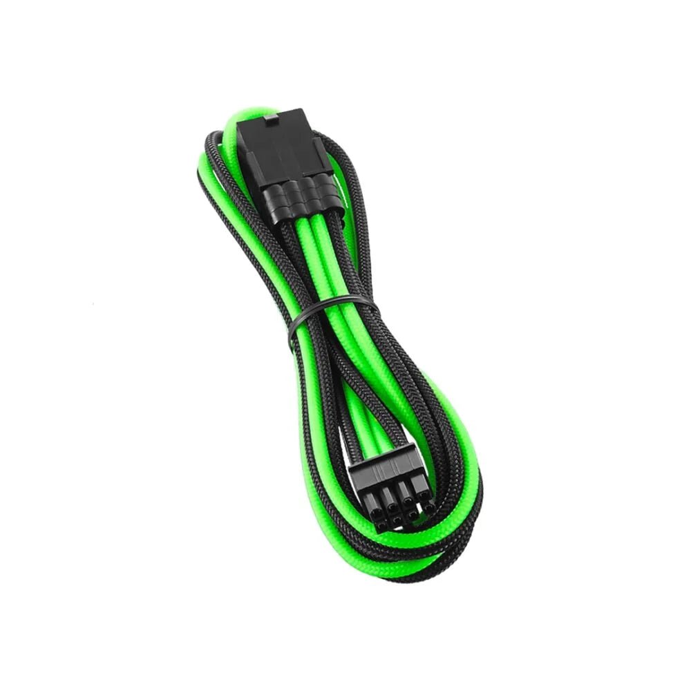 CableMod PRO ModMesh 8-pin PCI-e Extension 45cm - Black/Light Green - كابل CableMod PRO ModMesh 8-pin PCI-e Extension 45cm - Black/Light Green - كابل