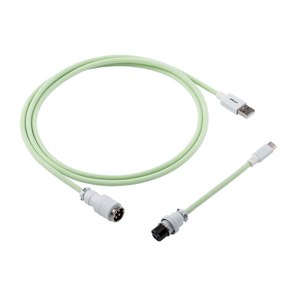 CableMod Pro Straight USB A to USB Type C 150cm Keyboard Cable - Lime Sorbet - Store 974 | ستور ٩٧٤