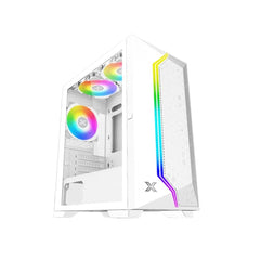 Xigmatek Gemini II Arctic Mid Tower Case - White - صندوق