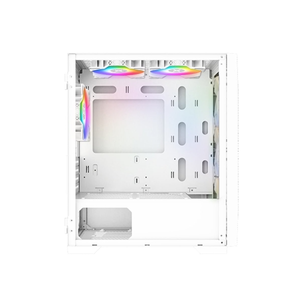 Xigmatek Gemini II Arctic Mid Tower Case - White - صندوق Xigmatek Gemini II Arctic Mid Tower Case - White - صندوق