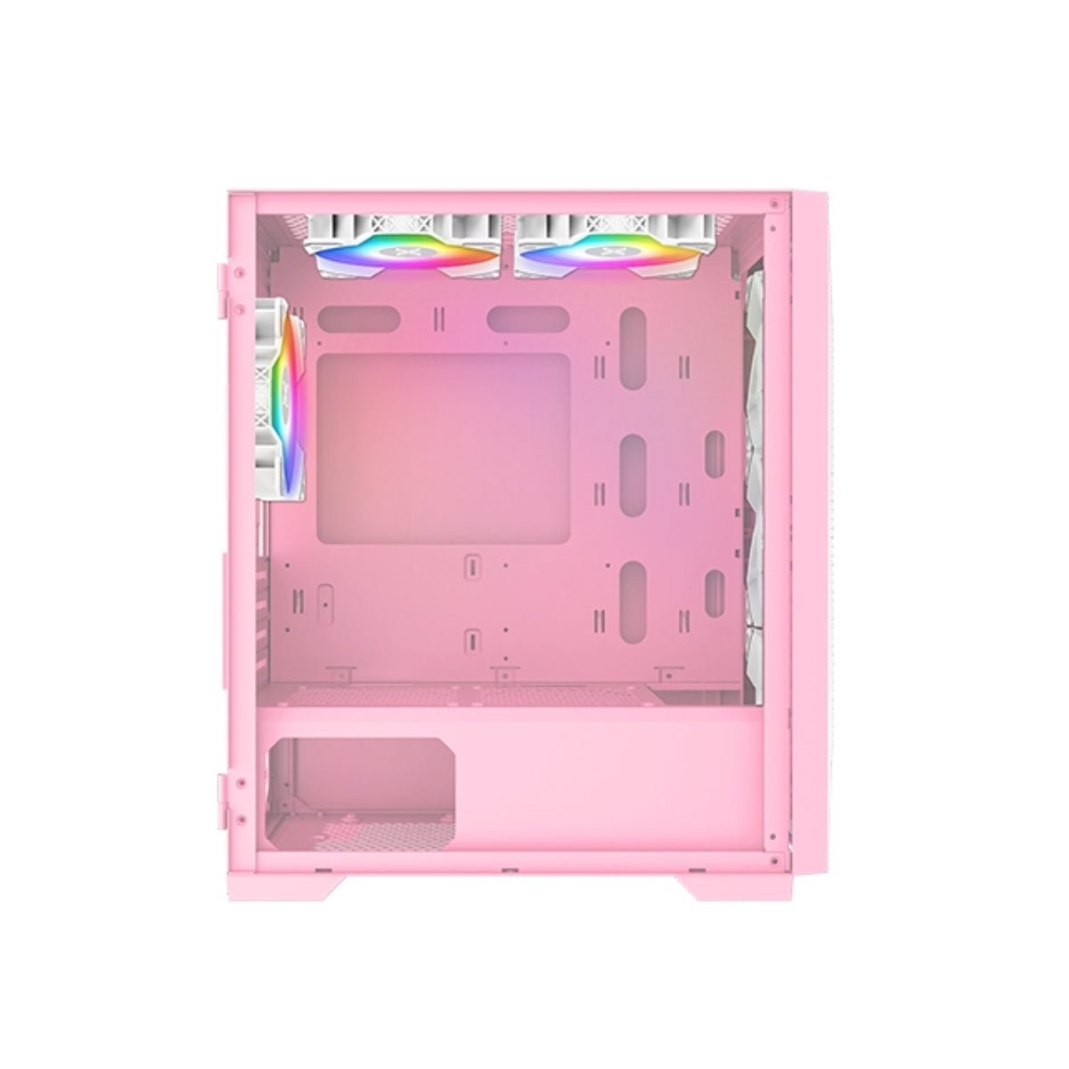 Xigmatek Gemini II Pink Mid Tower Case - Pink - Store 974 | ستور ٩٧٤