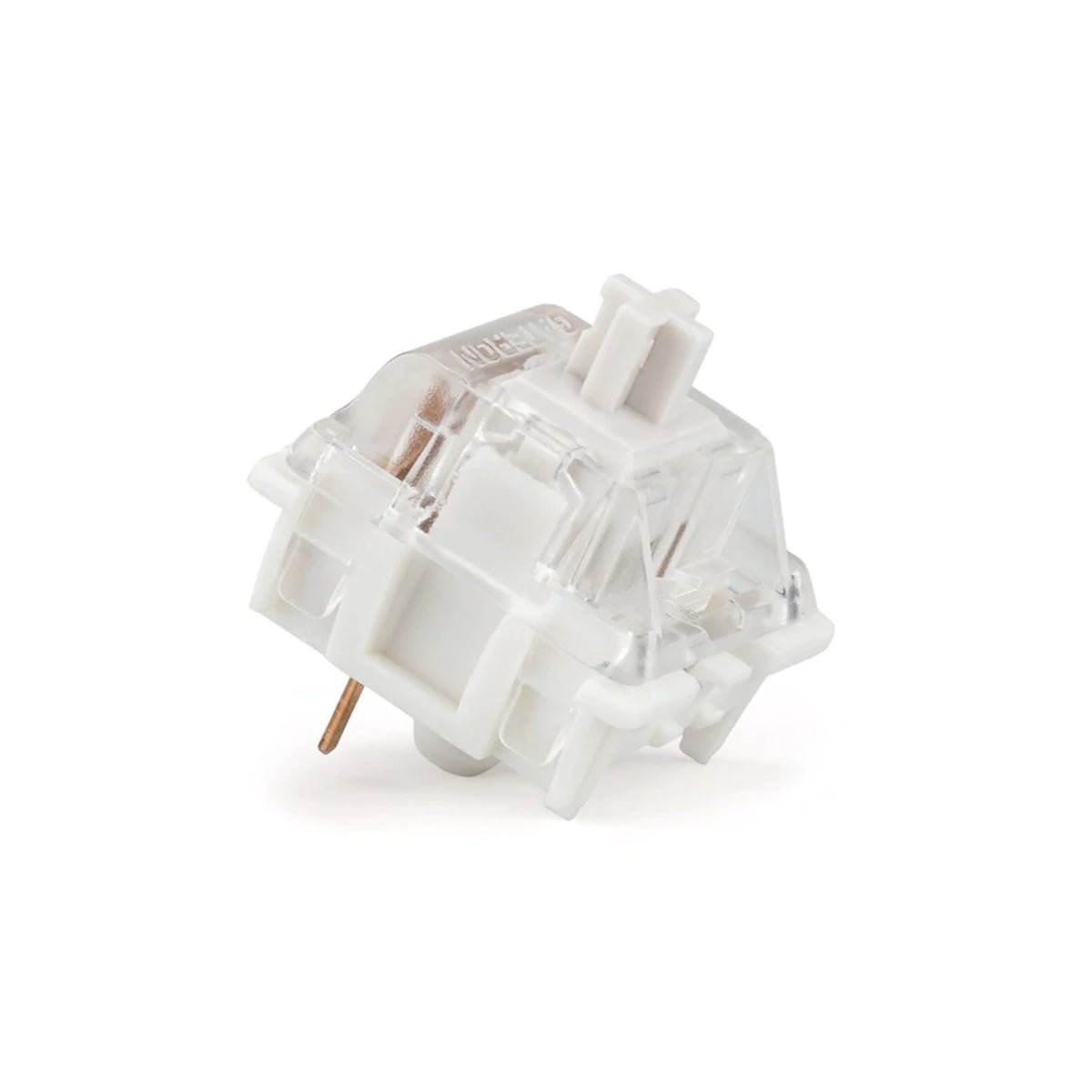 Gateron Pro One-Stage Linear Switches - White - 10 Pieces - مكبس لوحة مفاتيح