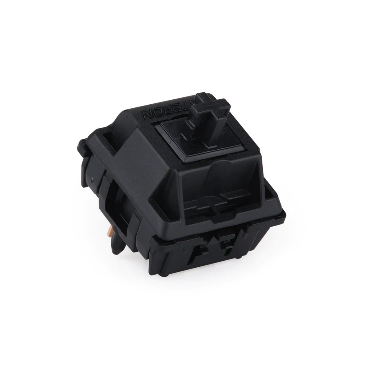 Gateron Oil King Linear Switches - Black - 10 Pieces - مكبس لوحة مفاتيح Gateron Oil King Linear Switches - Black - 10 Pieces - مكبس لوحة مفاتيح