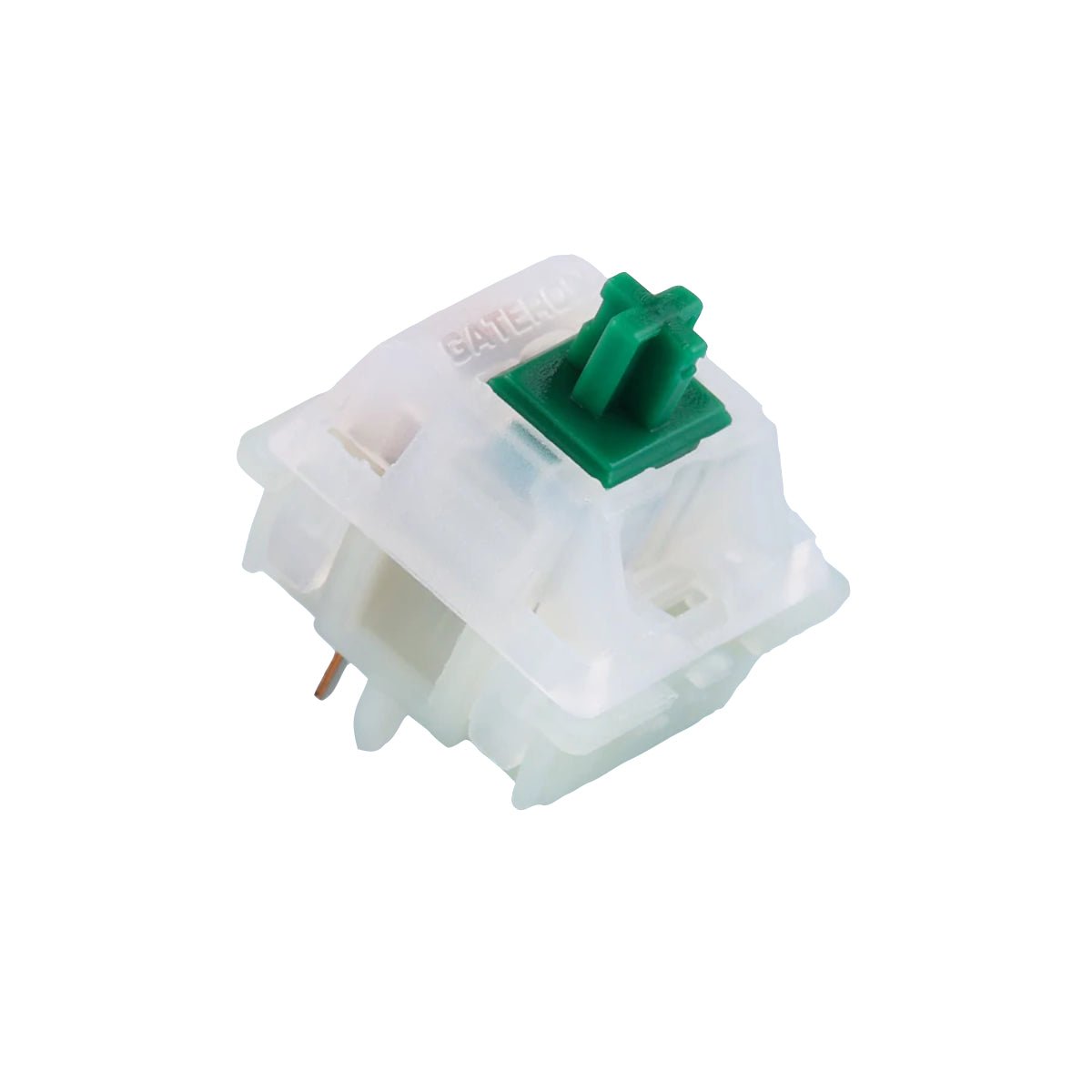Gateron Milky Housing Switches - Green - 10 Pieces - مكبس لوحة مفاتيح Gateron Milky Housing Switches - Green - 10 Pieces - مكبس لوحة مفاتيح