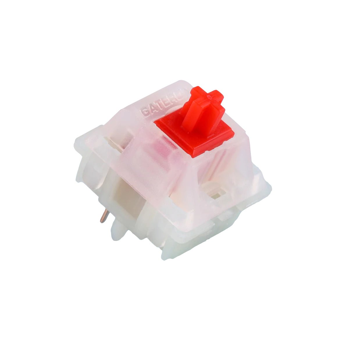 Gateron Milky Housing Switches - Red - 10 Pieces - مكبس لوحة مفاتيح Gateron Milky Housing Switches - Red - 10 Pieces - مكبس لوحة مفاتيح