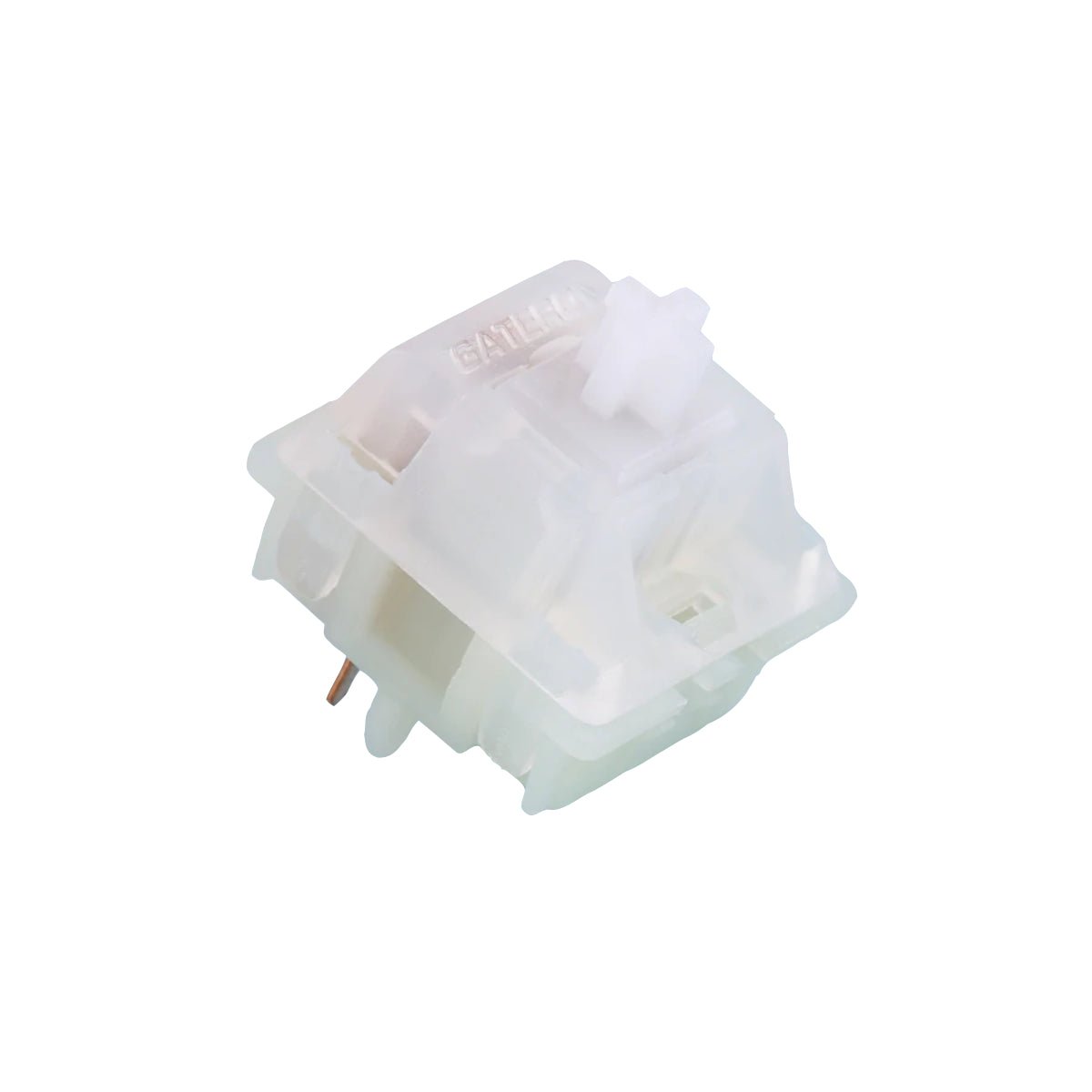 Gateron Milky Housing Switches - Clear - 10 Pieces - مكبس لوحة مفاتيح Gateron Milky Housing Switches - Clear - 10 Pieces - مكبس لوحة مفاتيح