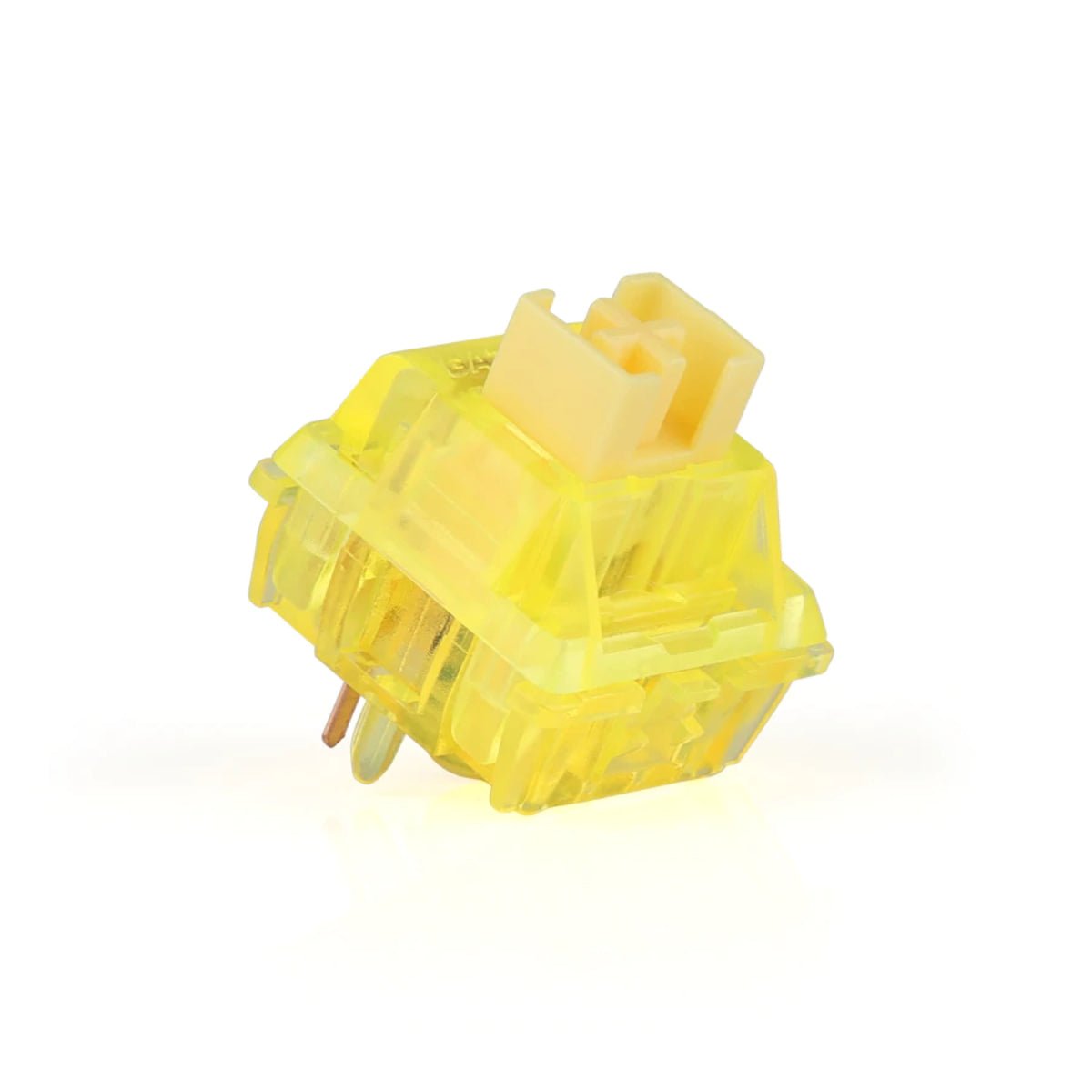 Gateron V2 Linear Switches - Ink Yellow - 10 Pieces - مكبس لوحة مفاتيح Gateron V2 Linear Switches - Ink Yellow - 10 Pieces - مكبس لوحة مفاتيح