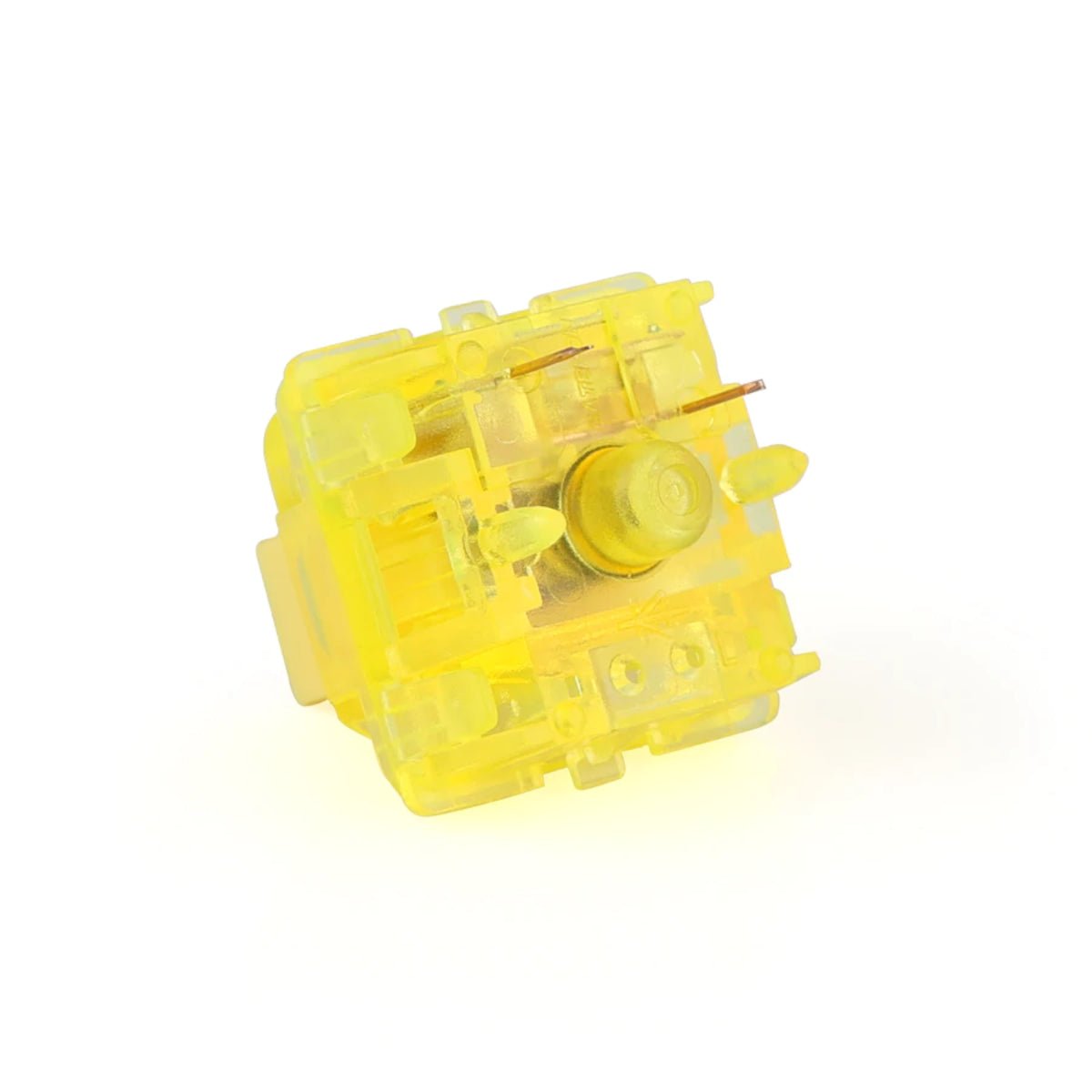 Gateron V2 Linear Switches - Ink Yellow - 10 Pieces - مكبس لوحة مفاتيح Gateron V2 Linear Switches - Ink Yellow - 10 Pieces - مكبس لوحة مفاتيح