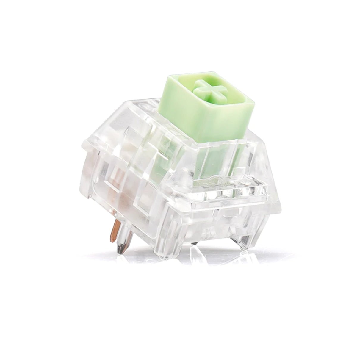 Kailh Box Crystal Switches - Jade - 10 Pieces - مكبس لوحة مفاتيح Kailh Box Crystal Switches - Jade - 10 Pieces - مكبس لوحة مفاتيح