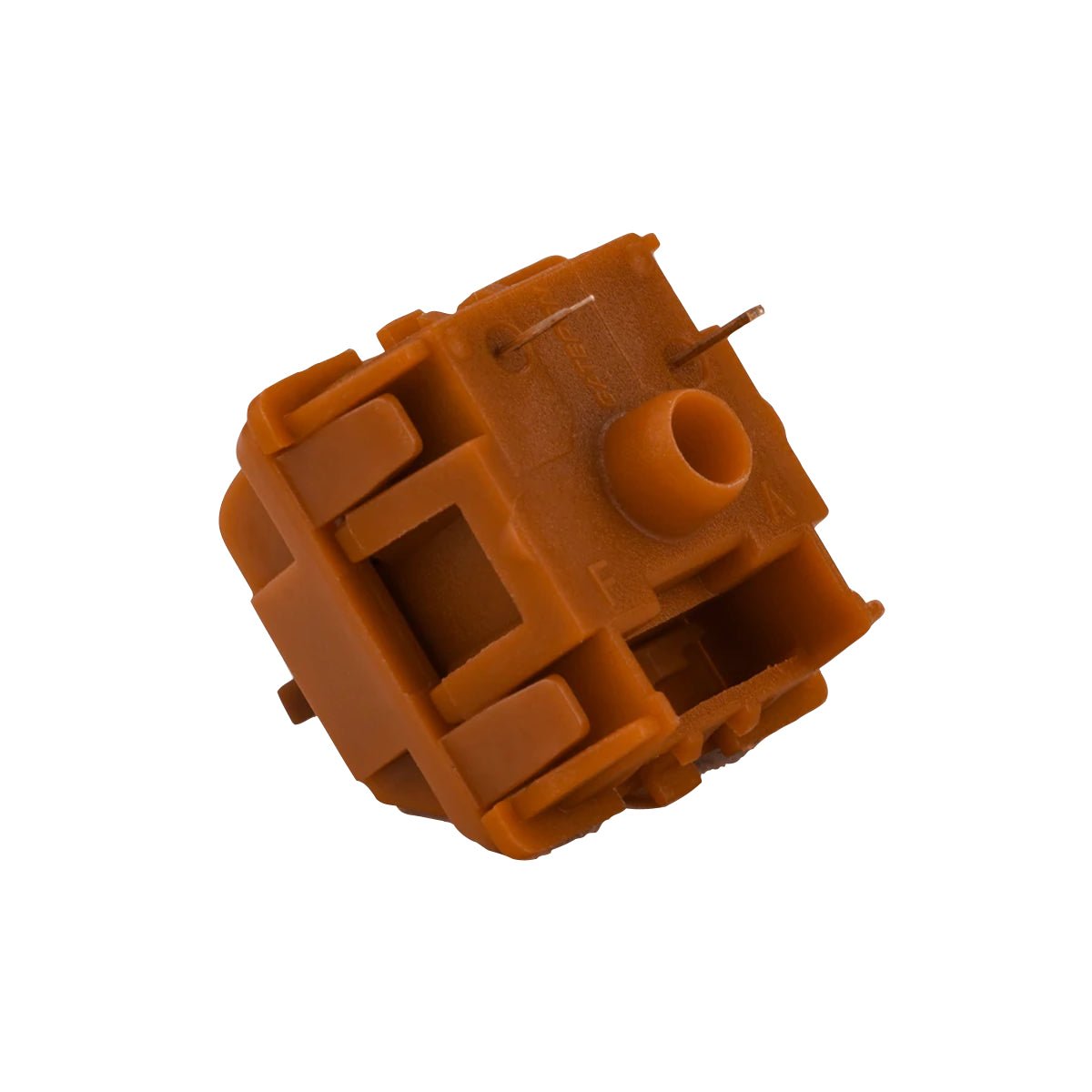 Gateron Caps V2 Tactile Switches - Gold Brown - 10 Pieces - مكبس لوحة مفاتيح Gateron Caps V2 Tactile Switches - Gold Brown - 10 Pieces - مكبس لوحة مفاتيح