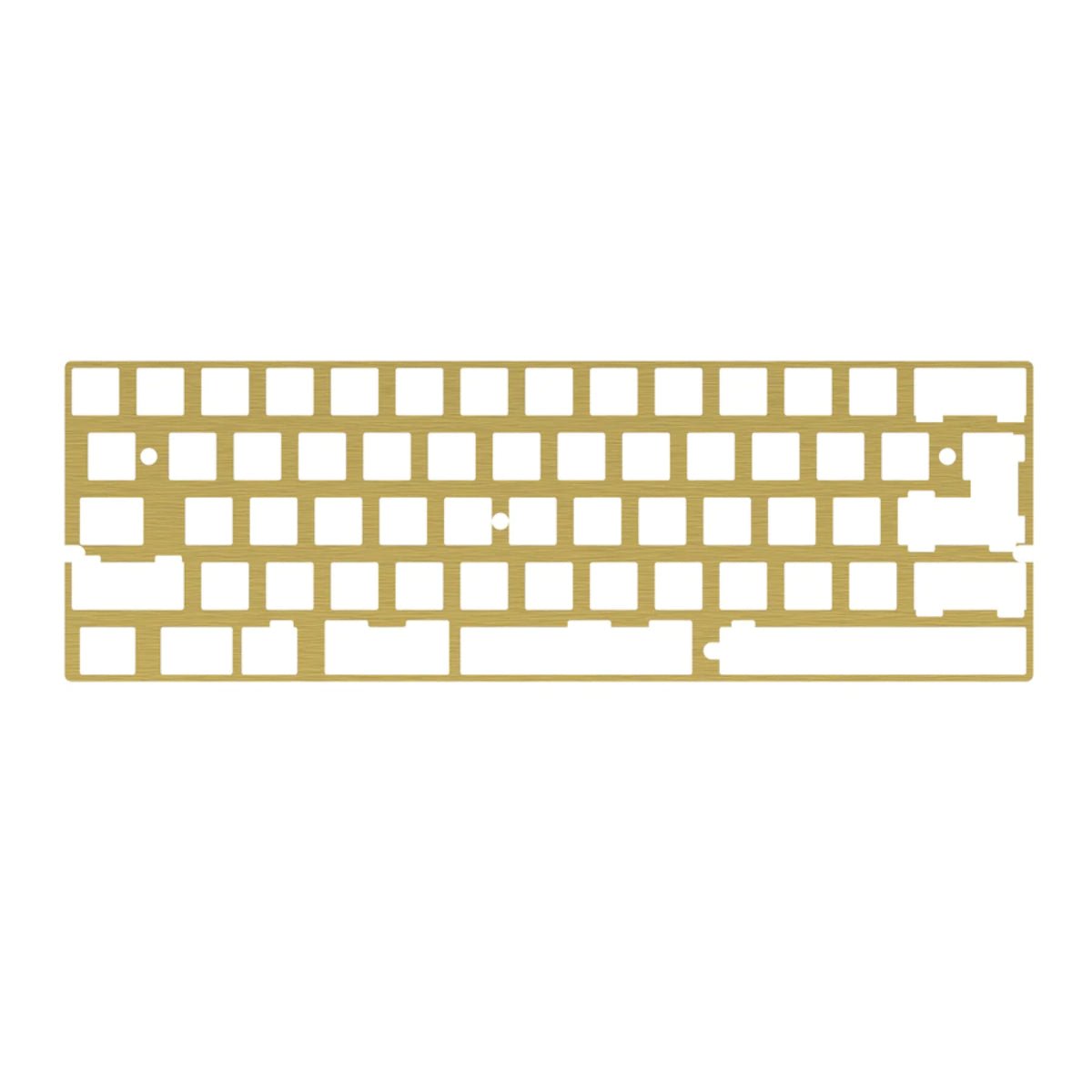 KBD Fans DZ60 CNC Brass 60% Plate - Store 974 | ستور ٩٧٤