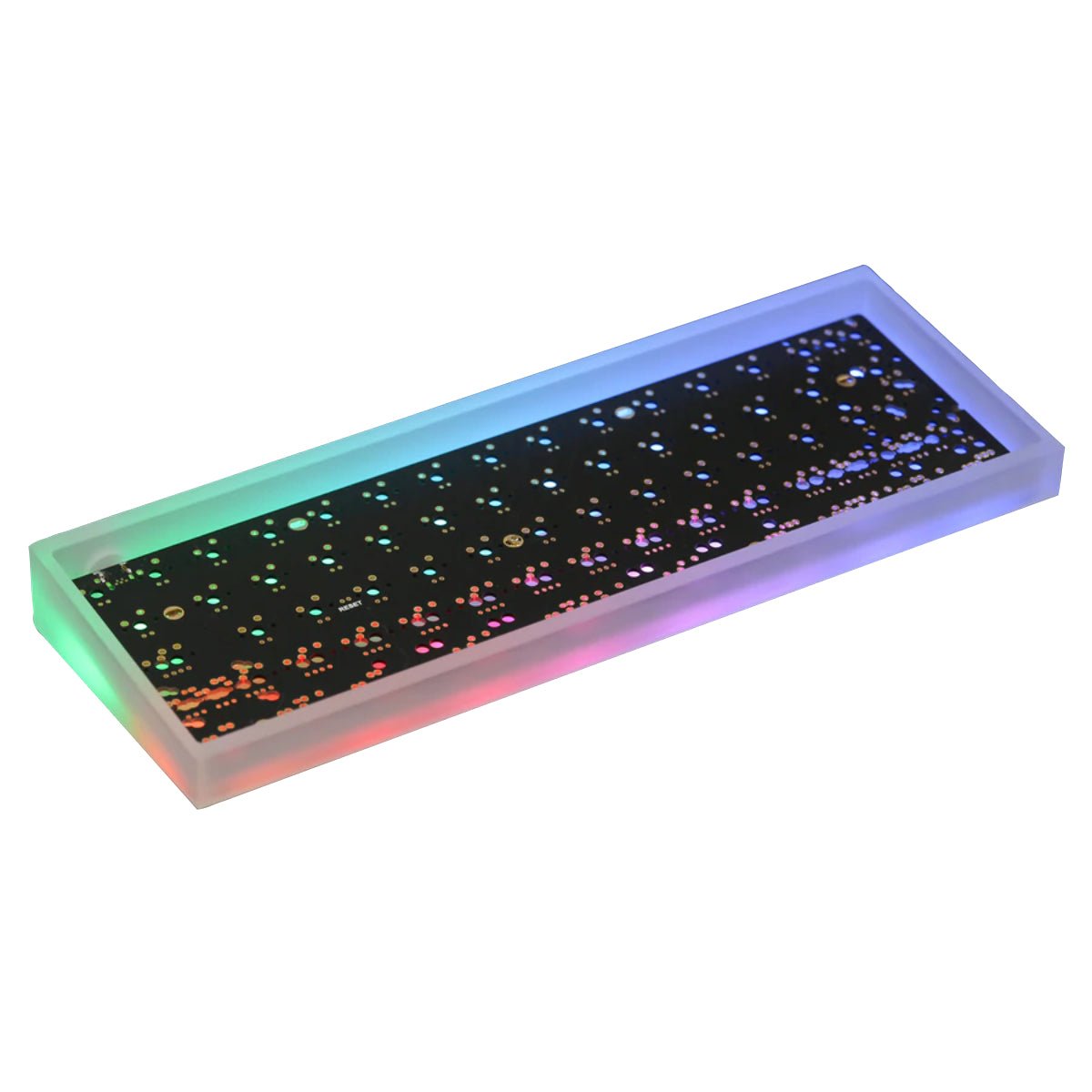 Tofu60 Acrylic Frosted 60 ٪ لوحة مفاتيح - صnadoق loحة chalmفatiح