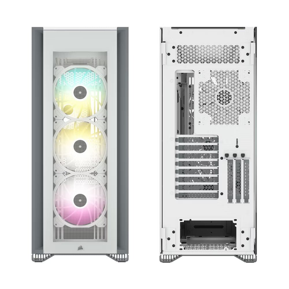 Corsair iCUE 7000X RGB Tempered Glass Full-Tower ATX PC Case - White - Store 974 | ستور ٩٧٤