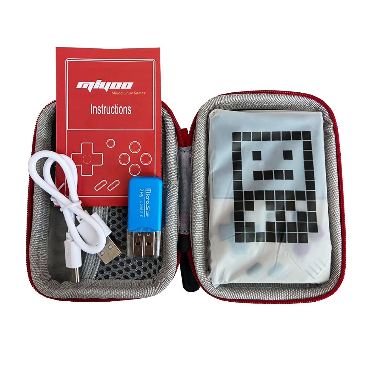 KeepRetro Miyoo Mini Portable Game Console - White - Store 974 | ستور ٩٧٤