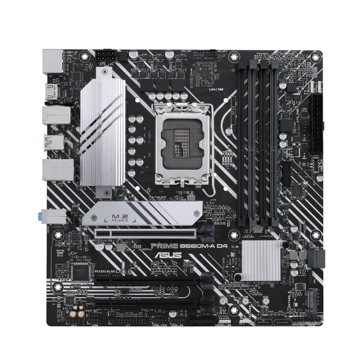 Asus PRIME B660M-A D4 - DDR4 LGA 1700 Intel Motherboard - Store 974 | ستور ٩٧٤