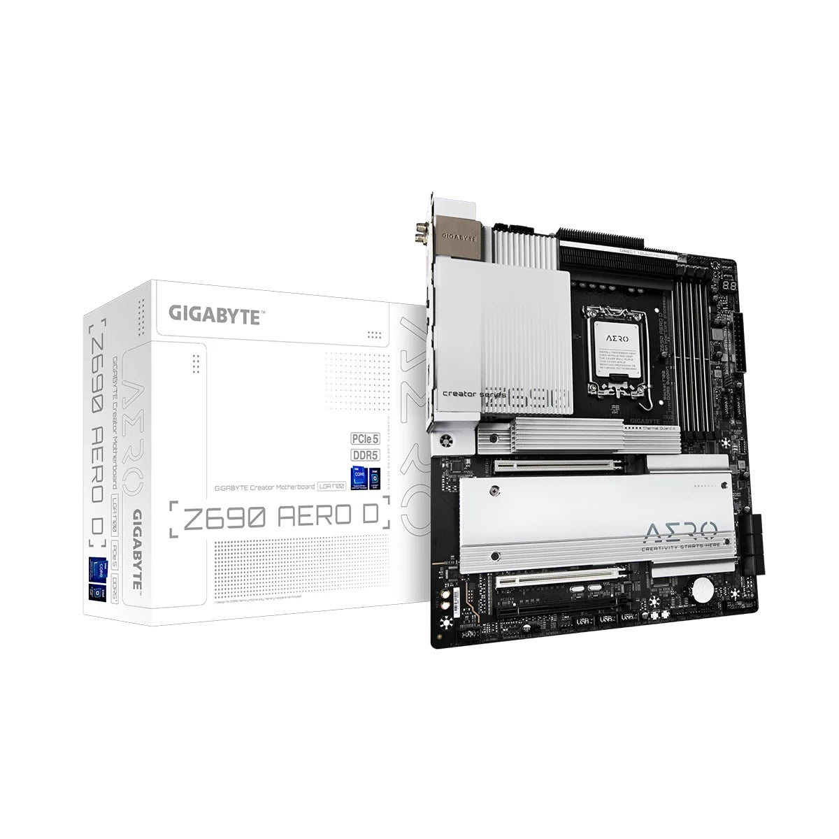 Gigabyte Z690 AERO D Wifi - DDR5 LGA 1700 Intel Motherboard - Store 974 | ستور ٩٧٤