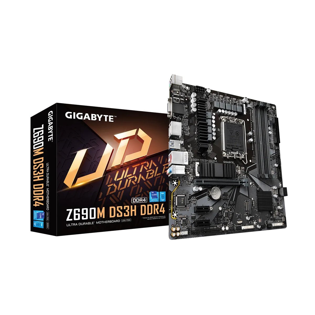 Gigabyte Z690M DS3H - DDR4 LGA 1700 Intel Motherboard - Store 974 | ستور ٩٧٤